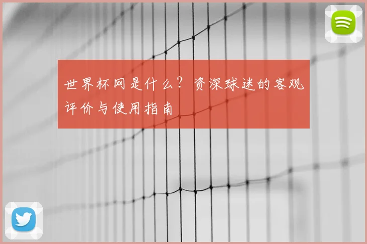 世界杯网是什么？资深球迷的客观评价与使用指南